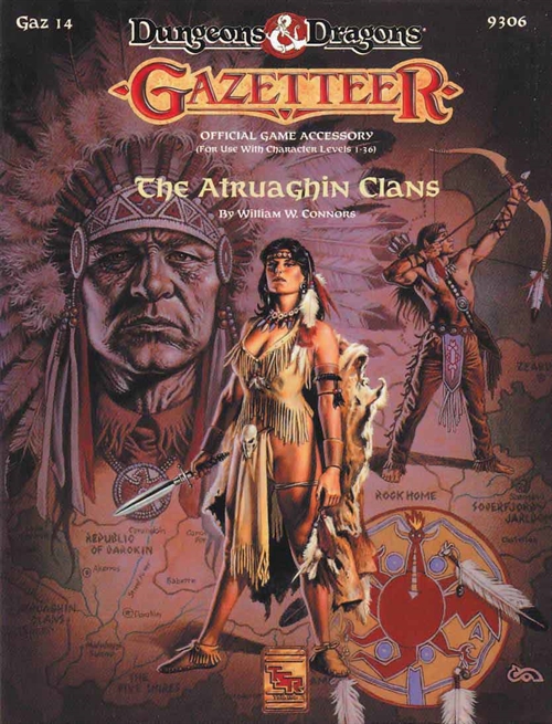 Dungeons & Dragons - The Atruaghin Clans Gazetteer (B Grade) (Used) (Eng)
